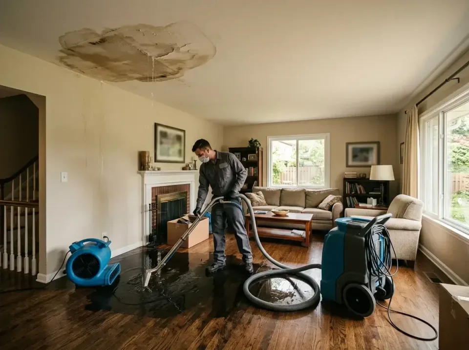 attic-pipe-burst-ceiling-drip-008 — frequently asked questions, Water Damage Restoration & Carpet Care in Willowbrook, IL